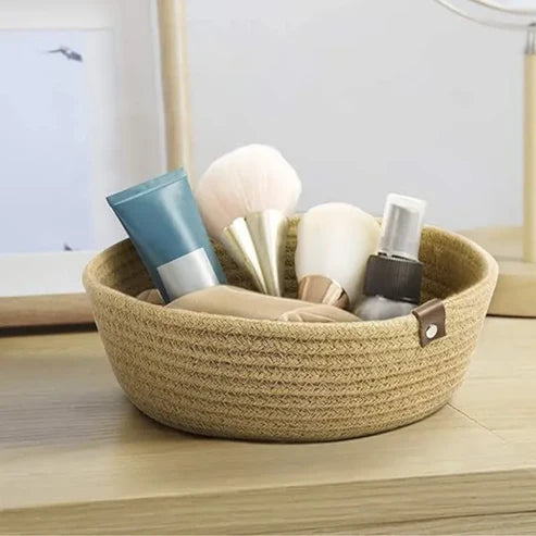 Beige Multi-purpose Storage Baskets