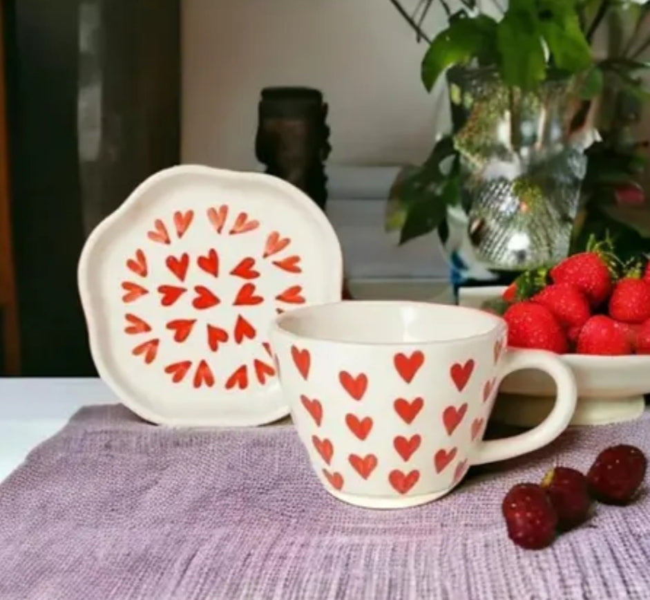Handcrafted Delight Tea Cup Set - 240 ml