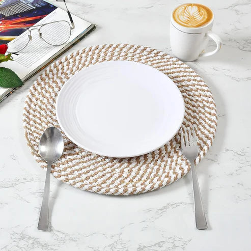 Earthy Textures Criss Cross Placemats - Multiple Options