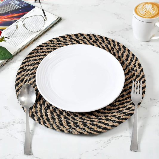 Earthy Textures Criss Cross Placemats - Multiple Options