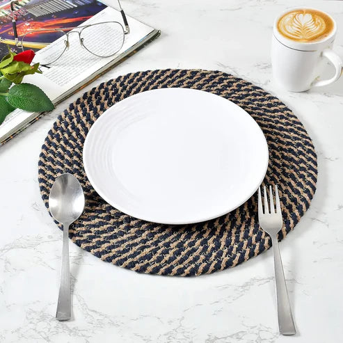 Earthy Textures Criss Cross Placemats - Multiple Options