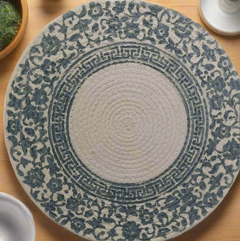 Printed Cotton Handcrafted Designer Placemats - Multiple Options