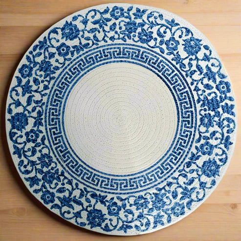 Printed Cotton Handcrafted Designer Placemats - Multiple Options