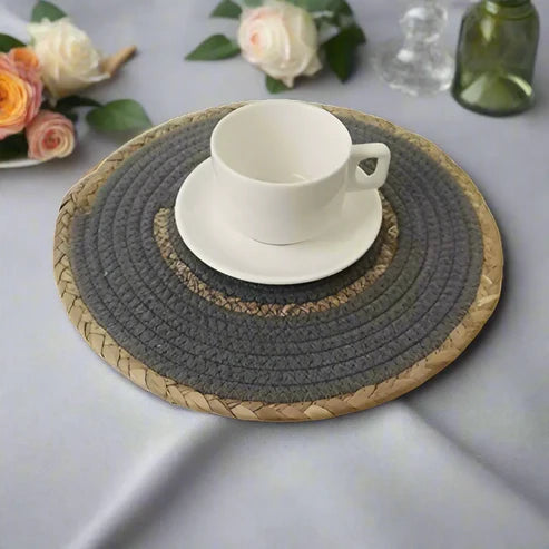 Dining Delight Grey Placemats