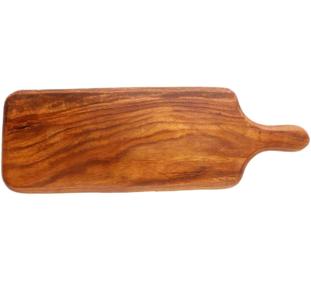 Wooden Serving Platter for Snacks Set, Food Pizza Sizzler