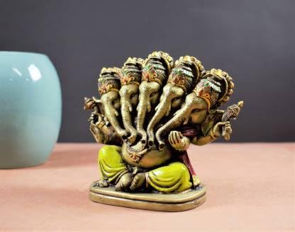 Panchmukhi Ganesh Resin Statue