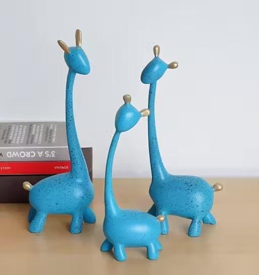 Whimsical Giraffe Family Decor