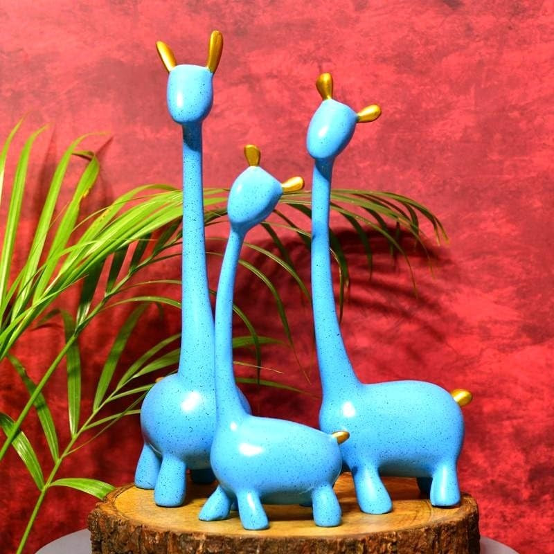 Whimsical Giraffe Family Decor
