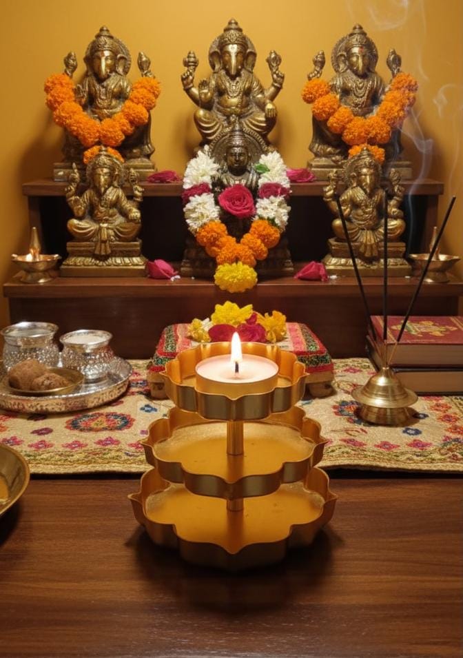 Sama Votive - Diya Stand