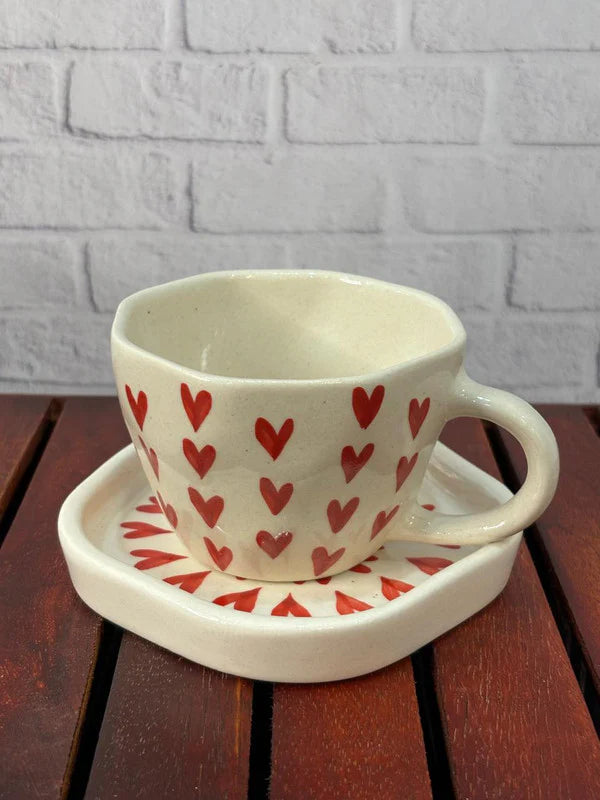 Handcrafted Delight Tea Cup Set - 240 ml