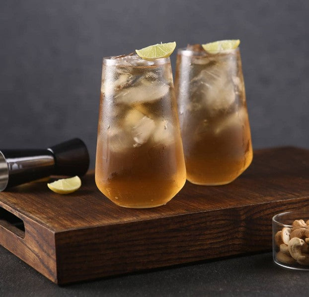 DHOLAK ROUND GLASS - 390 ML