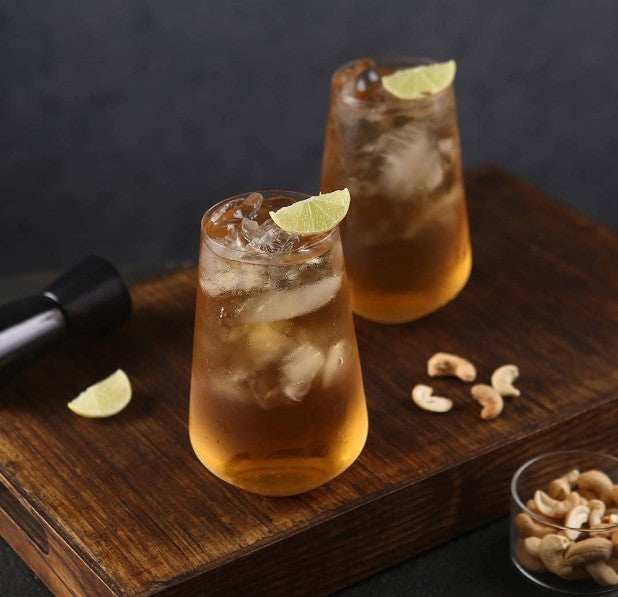 DHOLAK ROUND GLASS - 390 ML