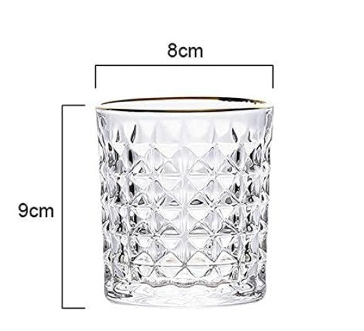 DIAMOND CROSS GLASS - 325 ML