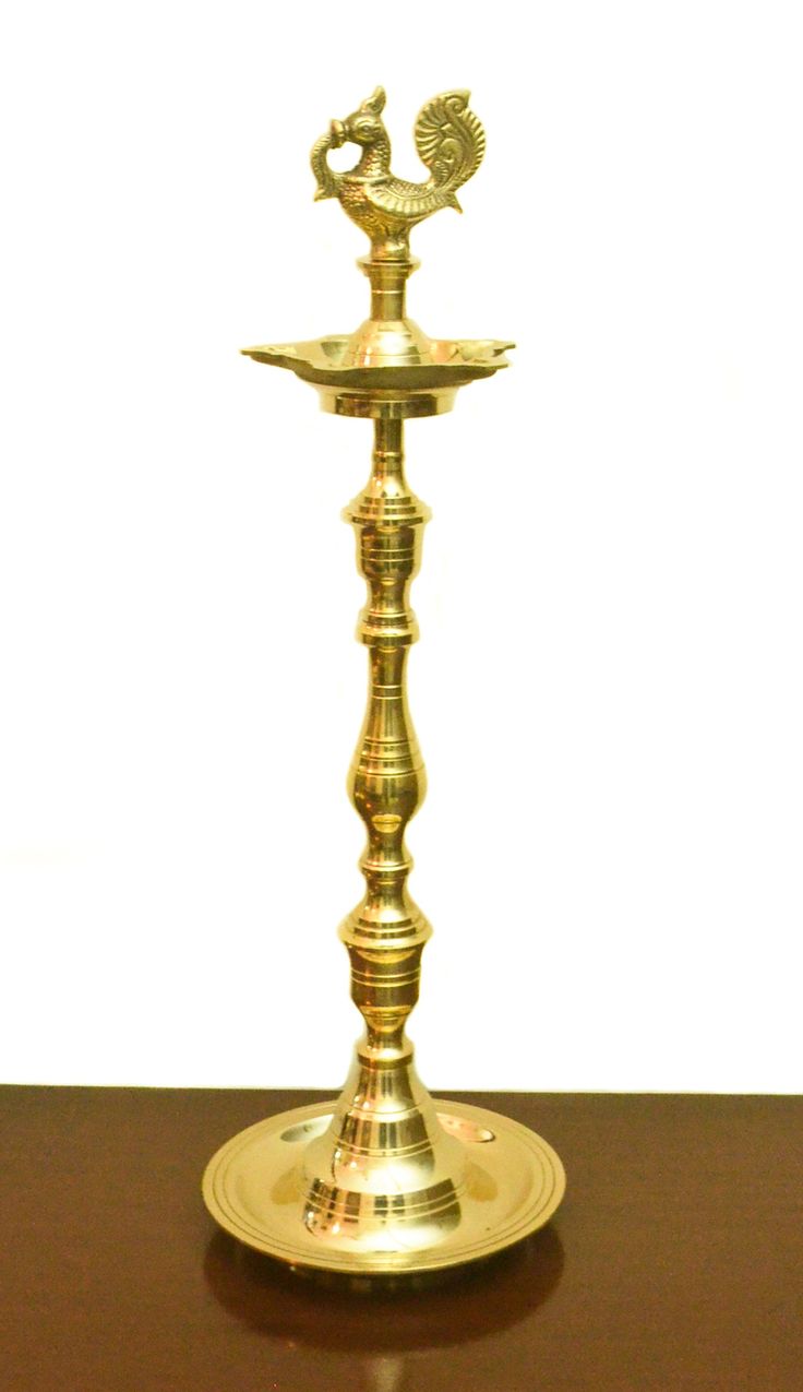 VIRENZA Brass Lamp ANNAM KUTHU VILAKKU Diya Decoration in Festive Season - Multiple Sizes
