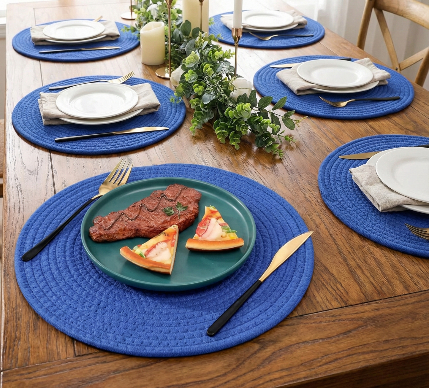 Marine Blue Placemats