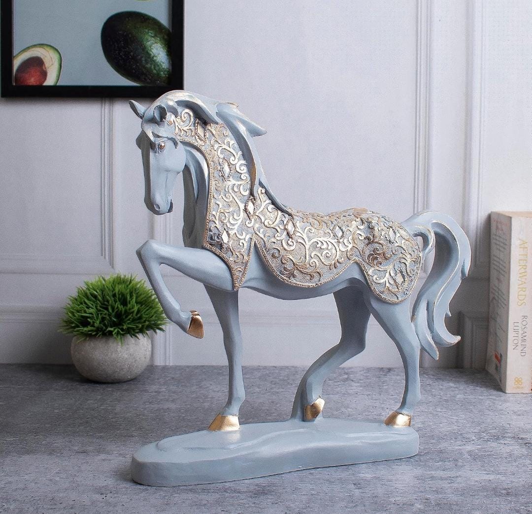 Handcrafted Resin Horse Statue