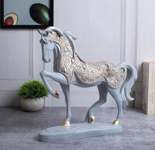 Handcrafted Resin Horse Statue