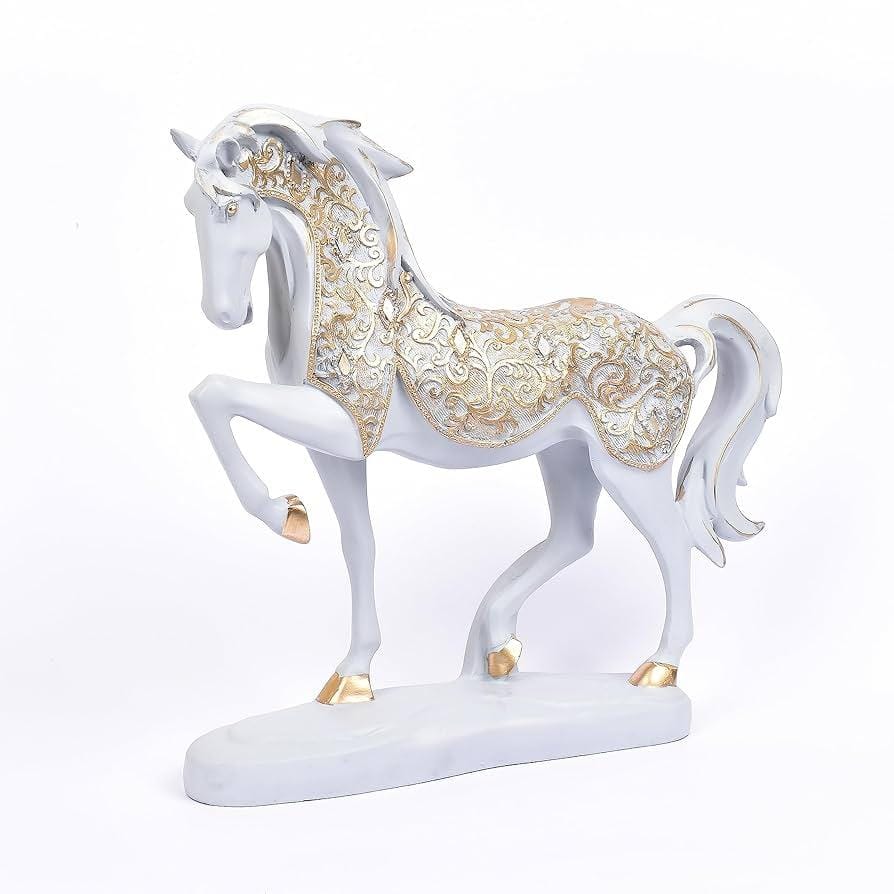 Handcrafted Resin Horse Statue