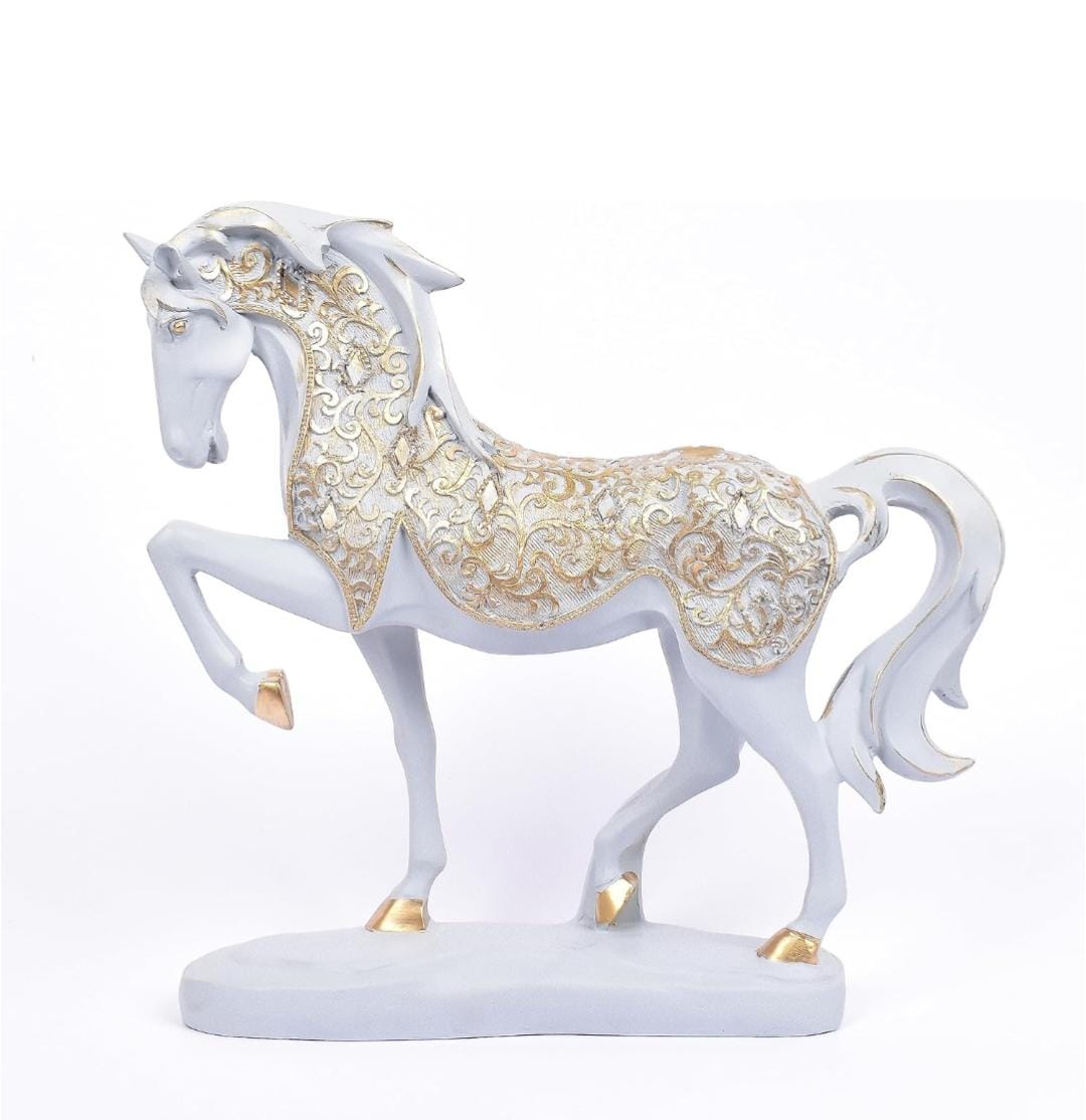 Handcrafted Resin Horse Statue