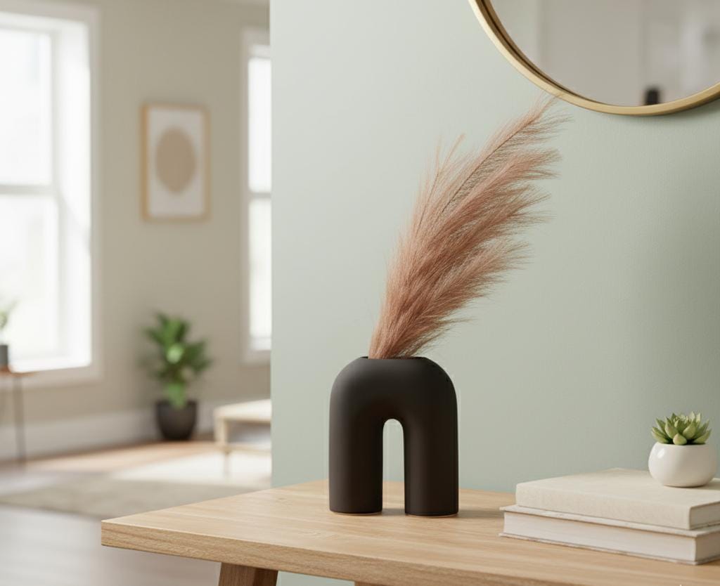 Minimalist Arch Vase: Modern Statement Piece