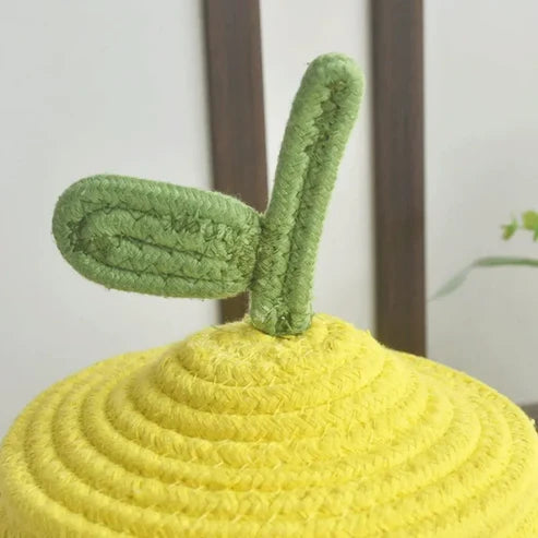 Cotton Multi-Purpose Storage Basket with Lid