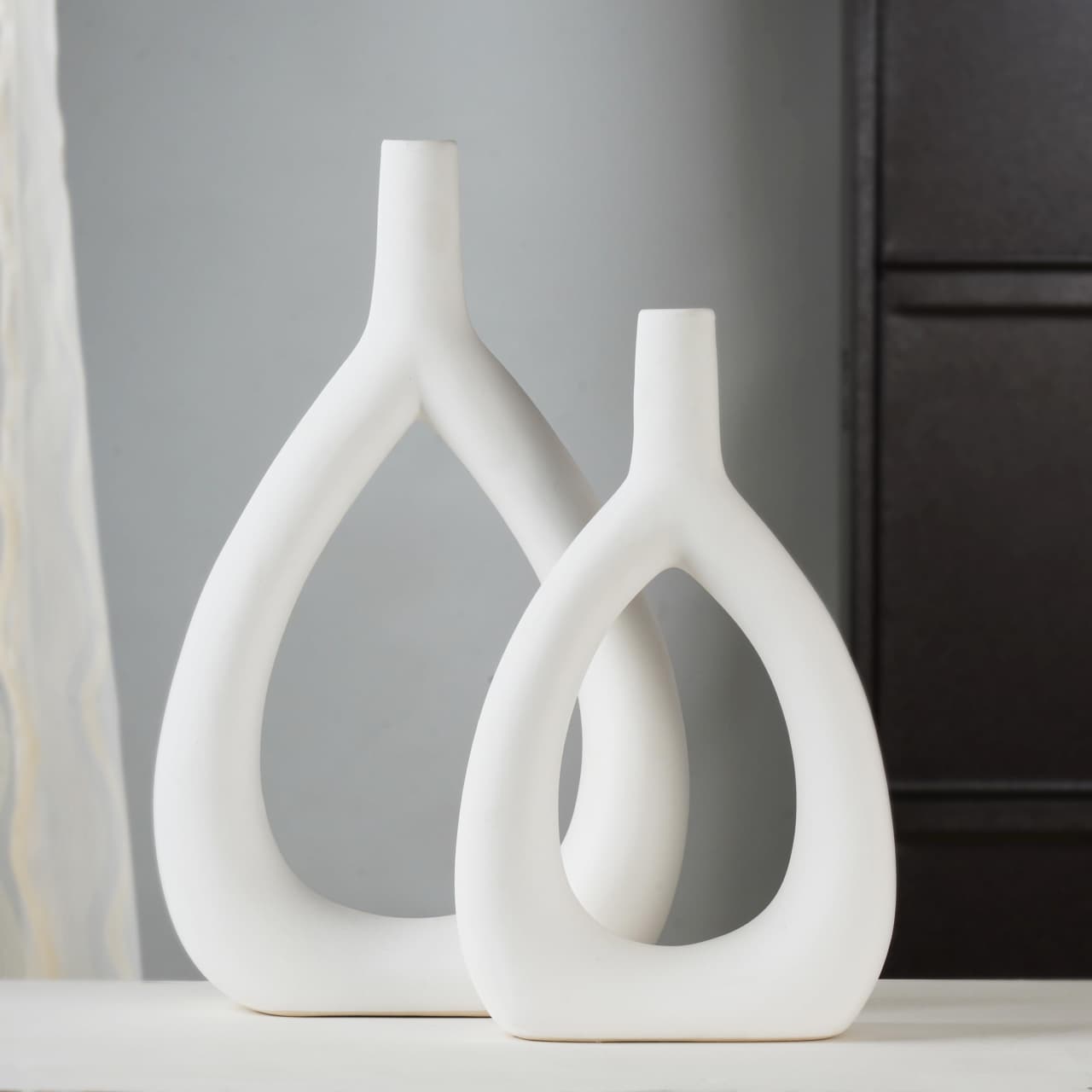 Unique Hollow Vase Design for living room
