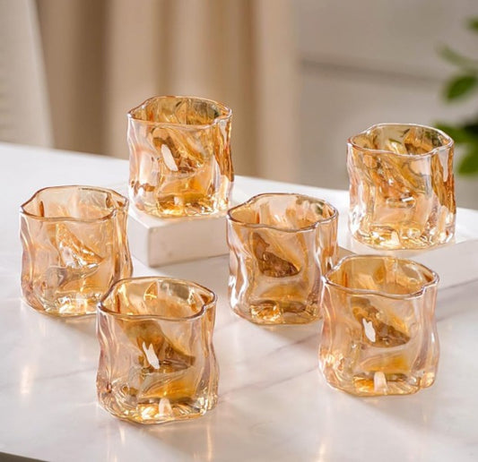 GOLD TEDA MEDA GLASS - 300 ML