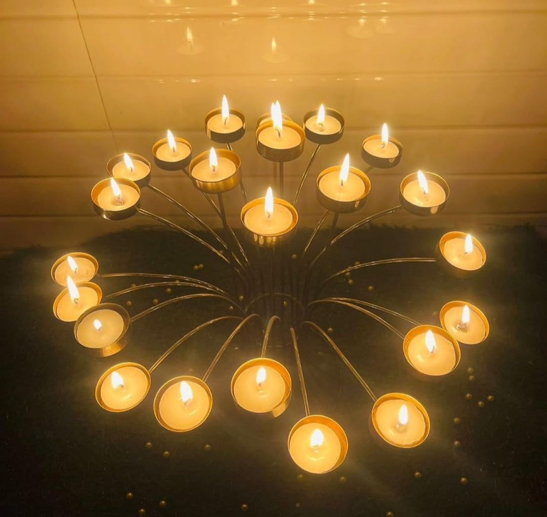 Tree Design Tea Light Candle Holder