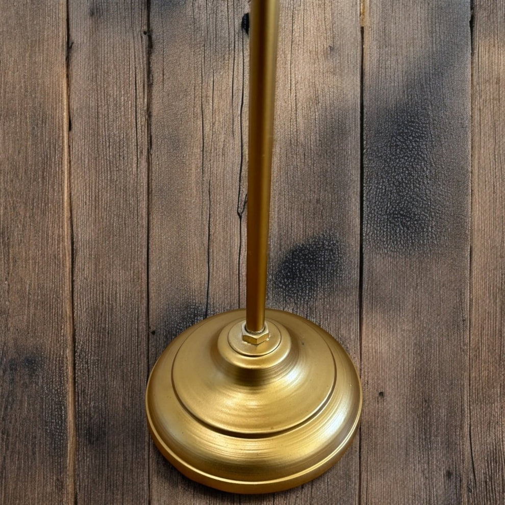 Gold Metal Urli Bowl Tealight Candle Holder Stand