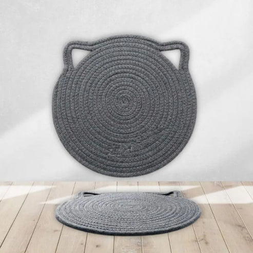 Cat-Ear Cotton Round Placemats