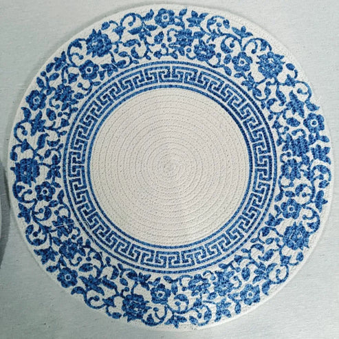 Printed Cotton Handcrafted Designer Placemats - Multiple Options