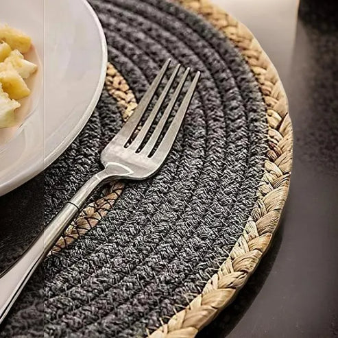 Dining Delight Grey Placemats