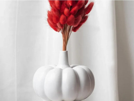 Pumpkin Ceramic Flower Vase - Multiple Options
