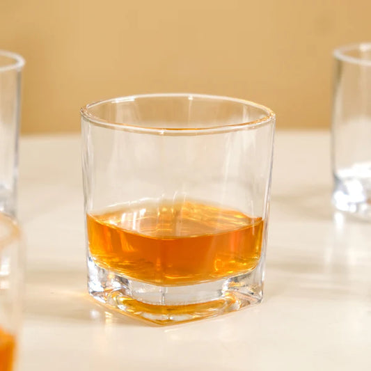 SQUARE PLAIN GLASS - 290 ML