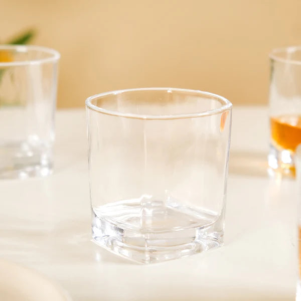 SQUARE PLAIN GLASS - 290 ML