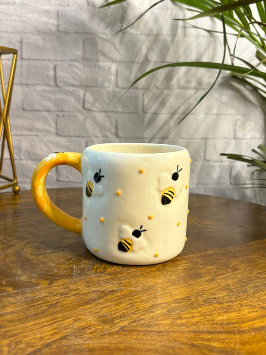 3D Bees Coffee Mug - 300 ml