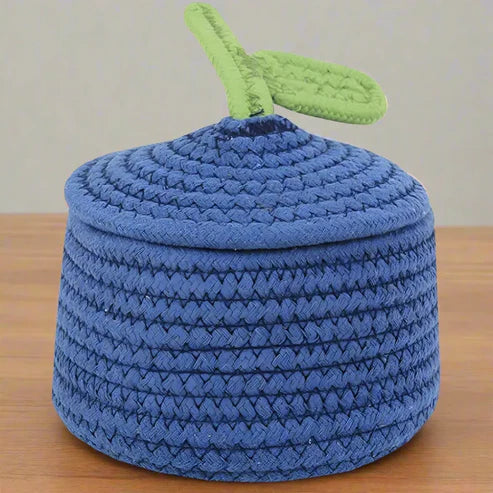 Cotton Multi-Purpose Storage Basket with Lid