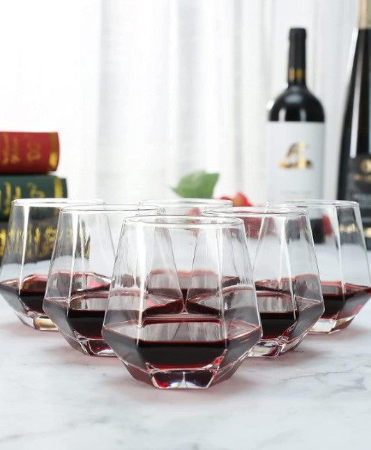 DHOLAK HEXAGON GLASS - 310 ML