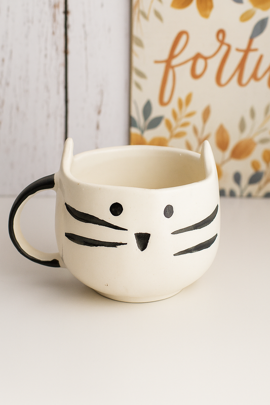 Cute Meow Pinteresty Mug - 200 ml