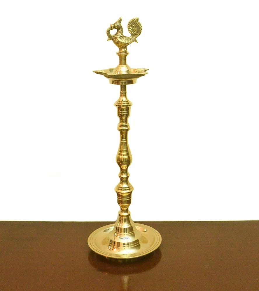 VIRENZA Brass Lamp ANNAM KUTHU VILAKKU Diya Decoration in Festive Season - Multiple Sizes