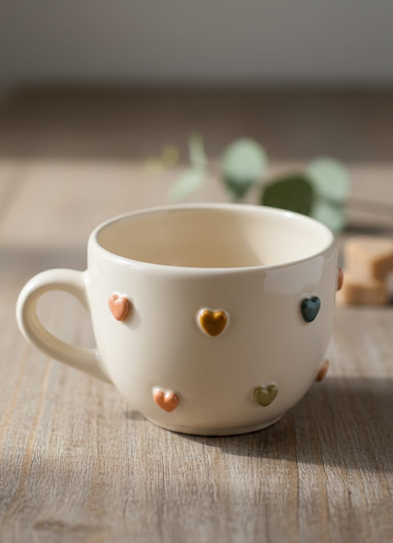 The Little Love Mugs: Charming Ceramic Pair