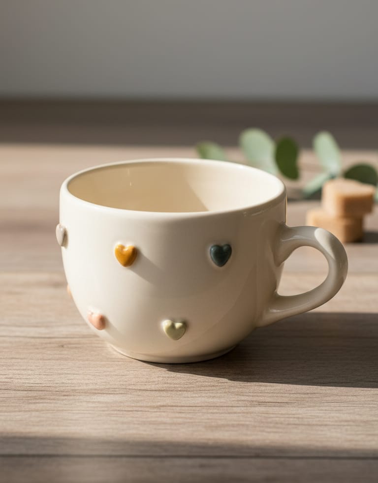 The Little Love Mugs: Charming Ceramic Pair