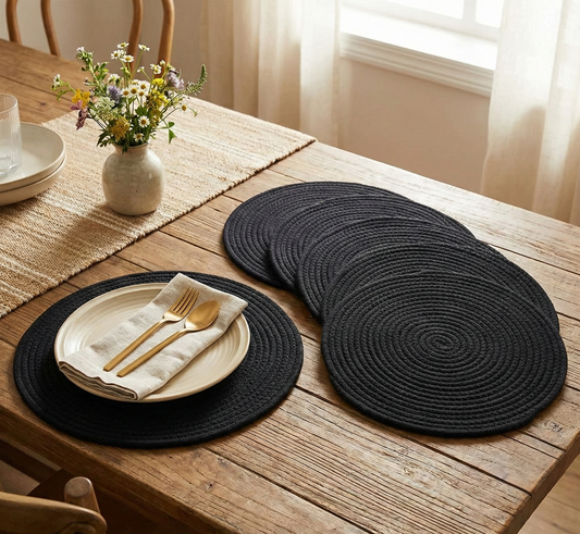 Black Placemat