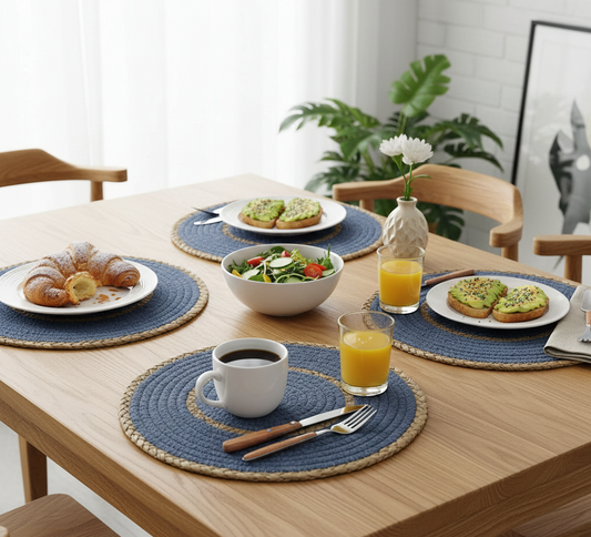 Dining Delight Grey Placemats