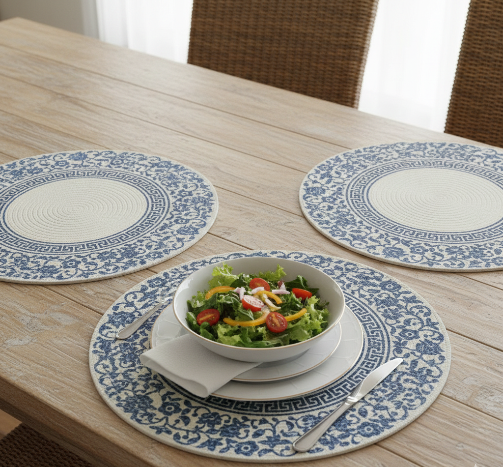 Printed Designer Cotton Placemats - Multiple Options