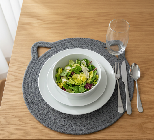 Pinteresty Cat-Ear Cotton Placemats