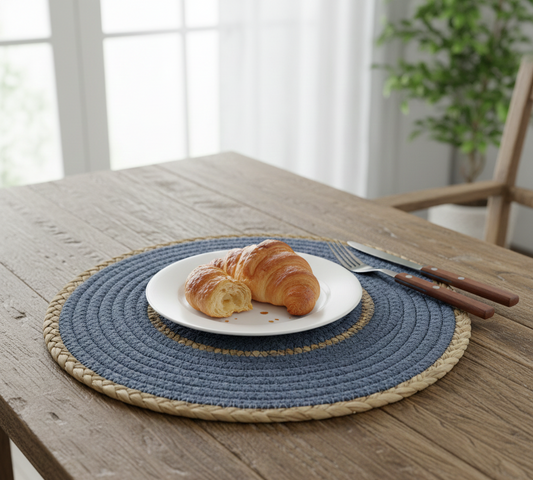 Dining Delight Grey Placemats