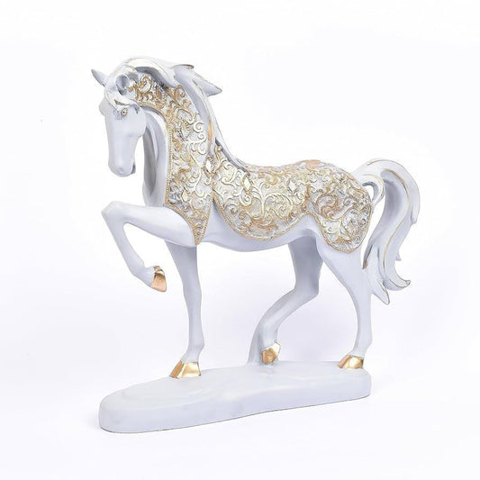 Handcrafted Resin Horse Statue